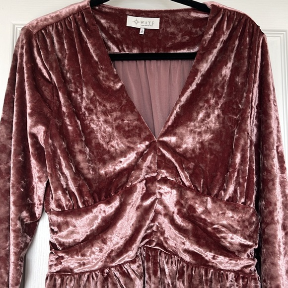 WAYF Velvet Blouse - Picture 6 of 8